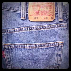 Men's Levi relaxed fit jeans